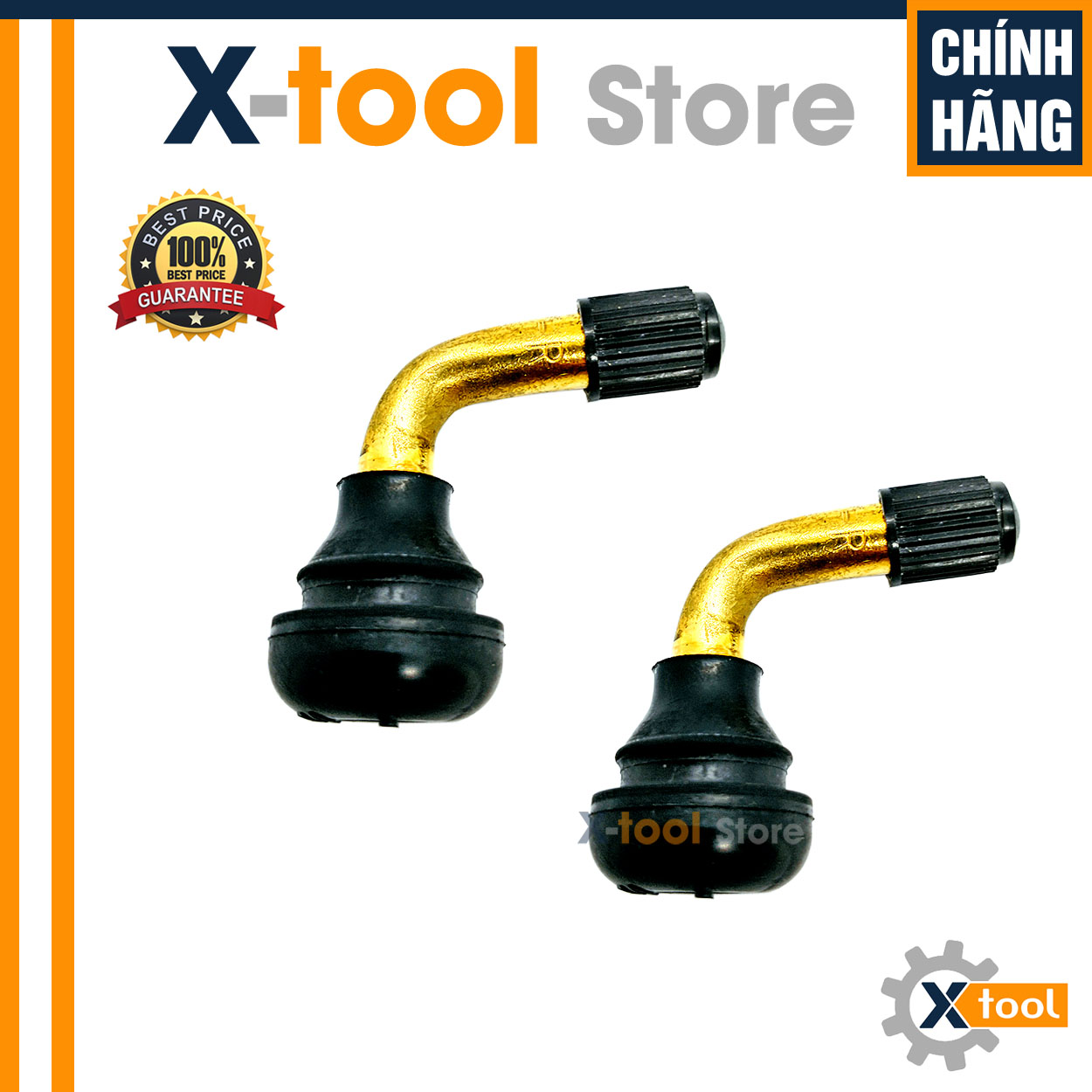Van cong cho lốp không săm xe máy đầu chụp nhựa ( Chính Hãng )