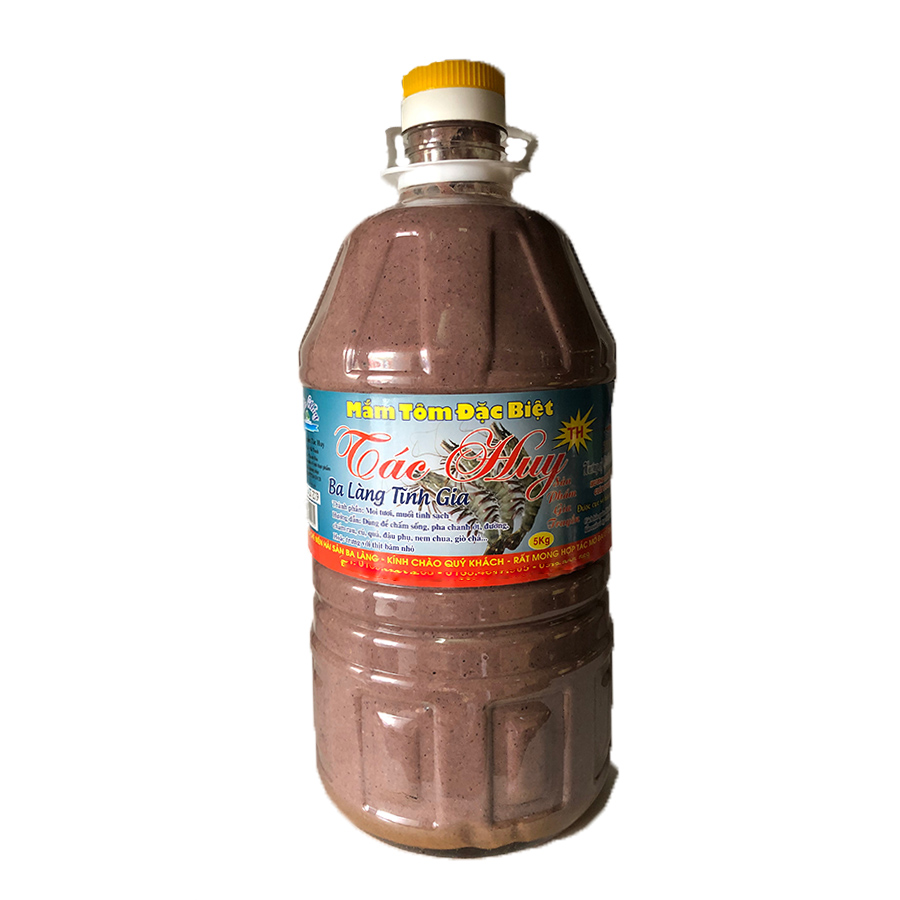 Mắm tôm Ba Làng Thanh Hoá 5 lít đặc biệt