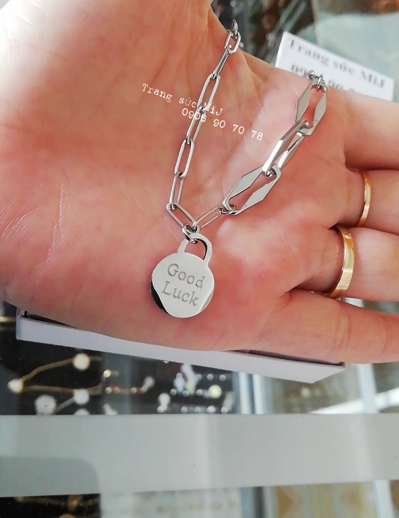 Good Luck Titanium Bracelet, Dragon Scales