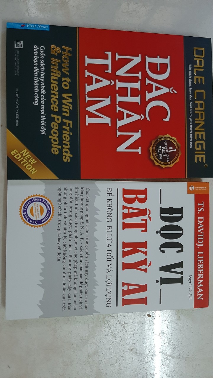 Combo 2q: Đắc Nhân Tâm + Đọc vị bất kỳ ai