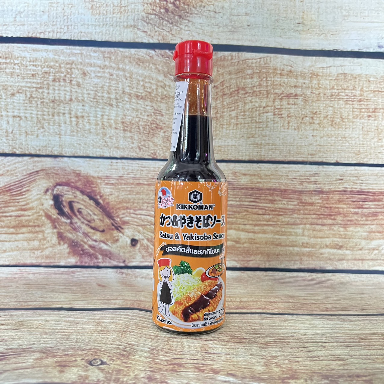 Sốt Tonkatsu Yakisoba Kikkoman 150ML | chấm các món chiên giòn, xào mì