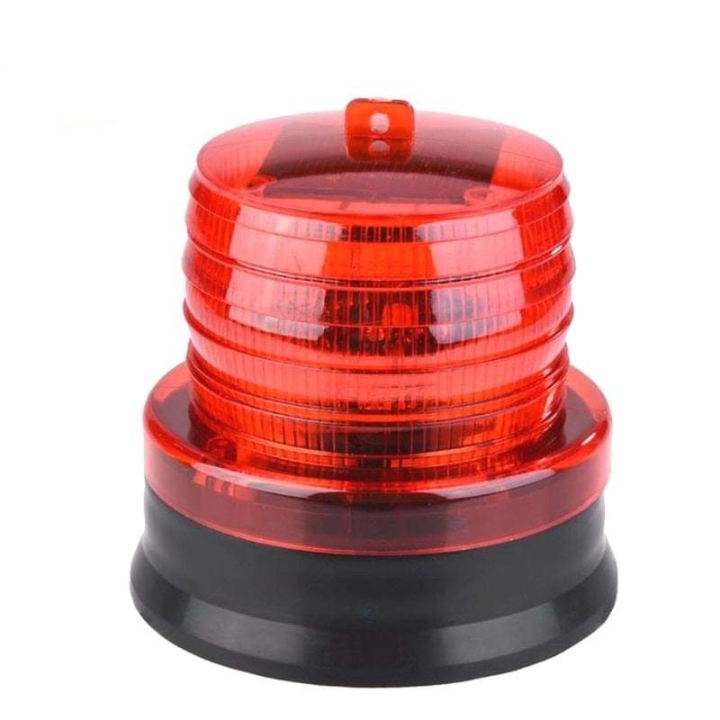 Đèn Xoay Cảnh Báo Công Trường Đỏ Năng Lượng Mặt Trời