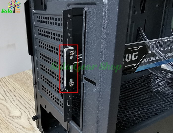Đỡ Card VGA Coolmoon Aorus - Rog RGB, Sync Hub Coolmoon
