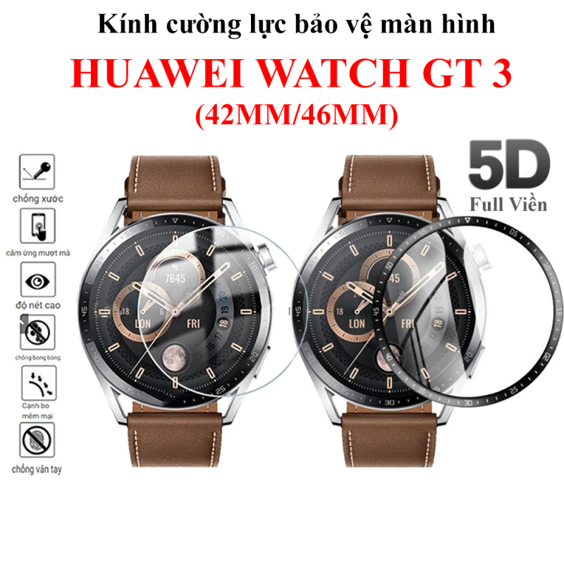 [HUAWEI GT 3] Kính cường lực bảo vệ màn hình Huawei Watch GT3