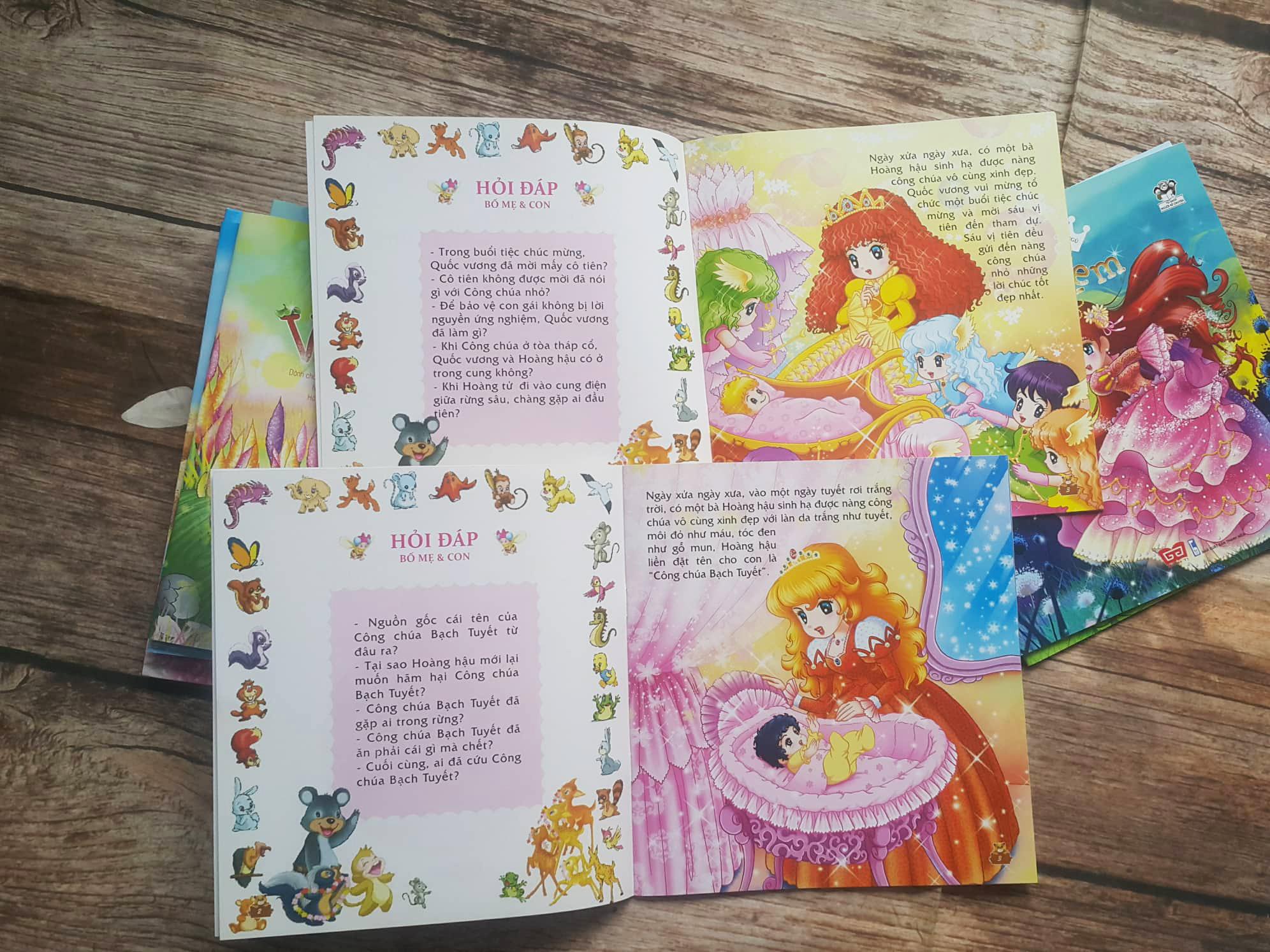 Sách - Combo Truyện Kể Cho Bé Trước Giờ Đi Ngủ - Ngày Xửa Ngày Xưa