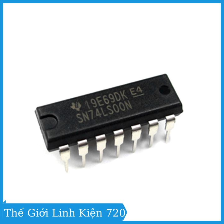 Chíp 74LS00 Quad 2-input NAND Gate DIP14