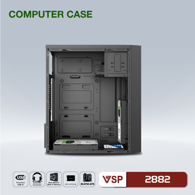 Vỏ Case VSP 28XX (mATX)