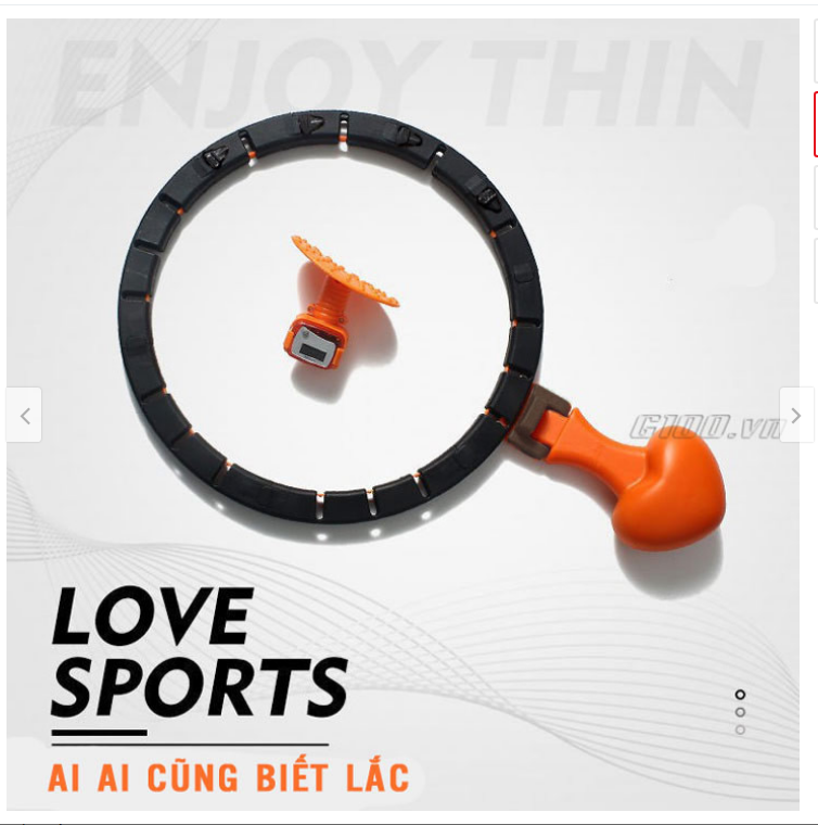 VÒNG LẮC EO THÔNG MINH HULA HOOP THẾ HỆ MỚI