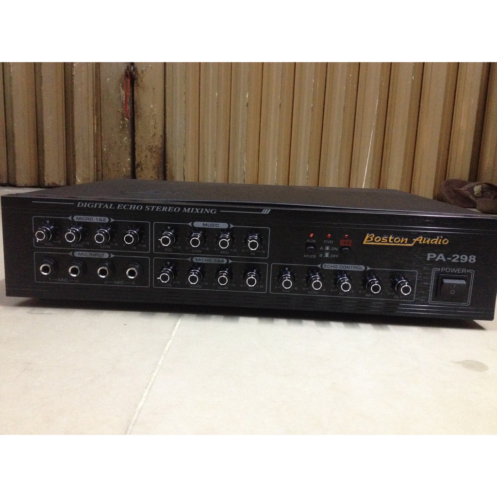 Mixer karaoke boston pa-298 chuyên hát karaoke cực hay
