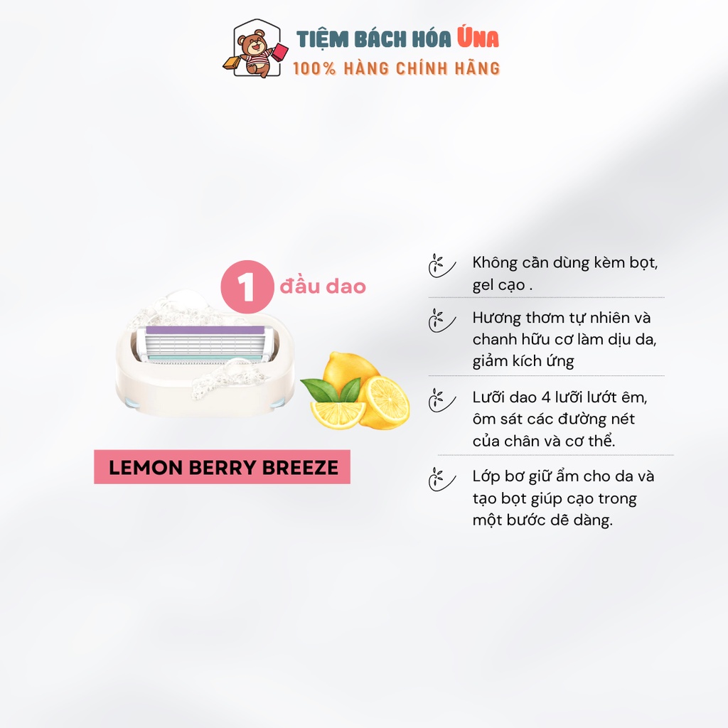 Đầu bơ thay thế dao cạo lông Schick Intuition