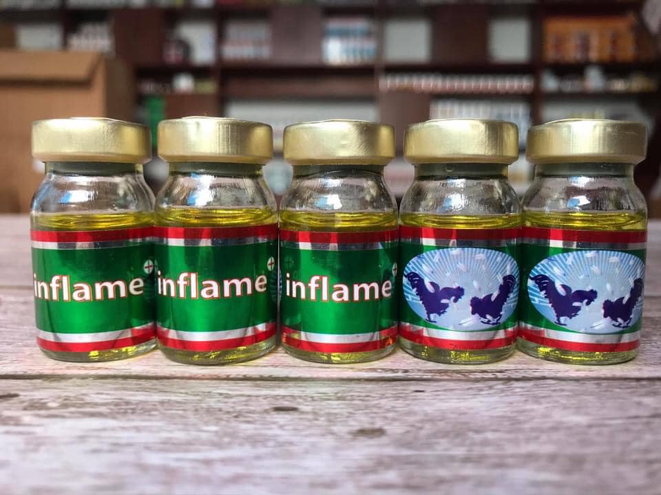 INFLAME TRI TANG CHO GÀ ĐÁ 1 CHAI 5ML