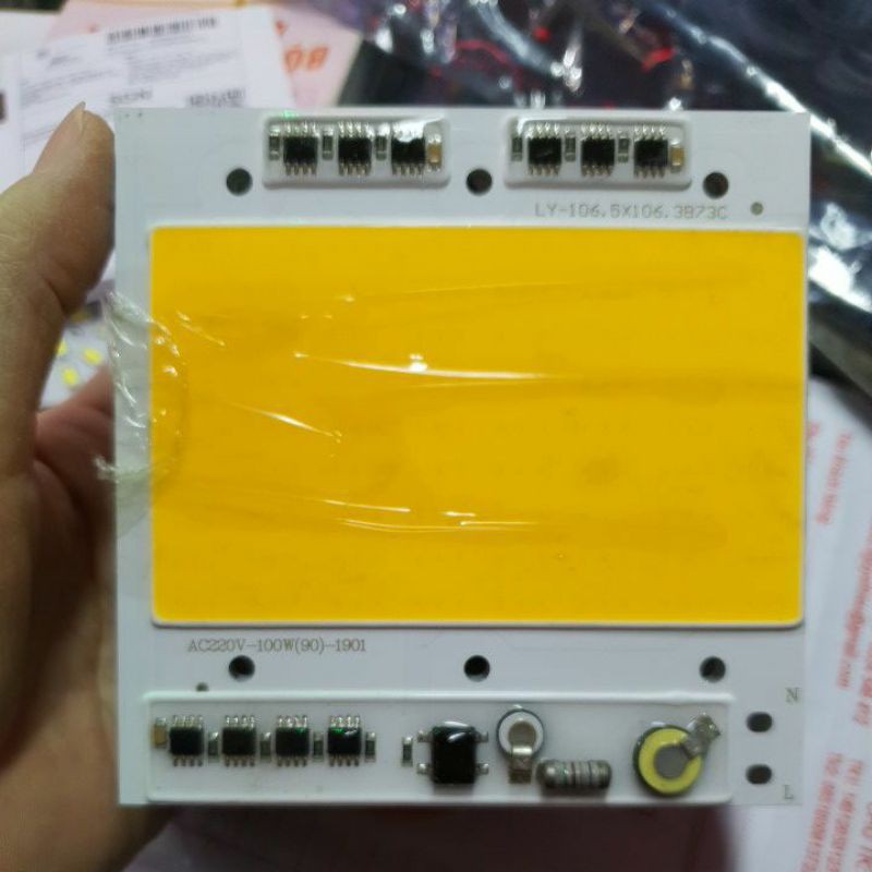 Nhân pha led 100w COP điện 220v