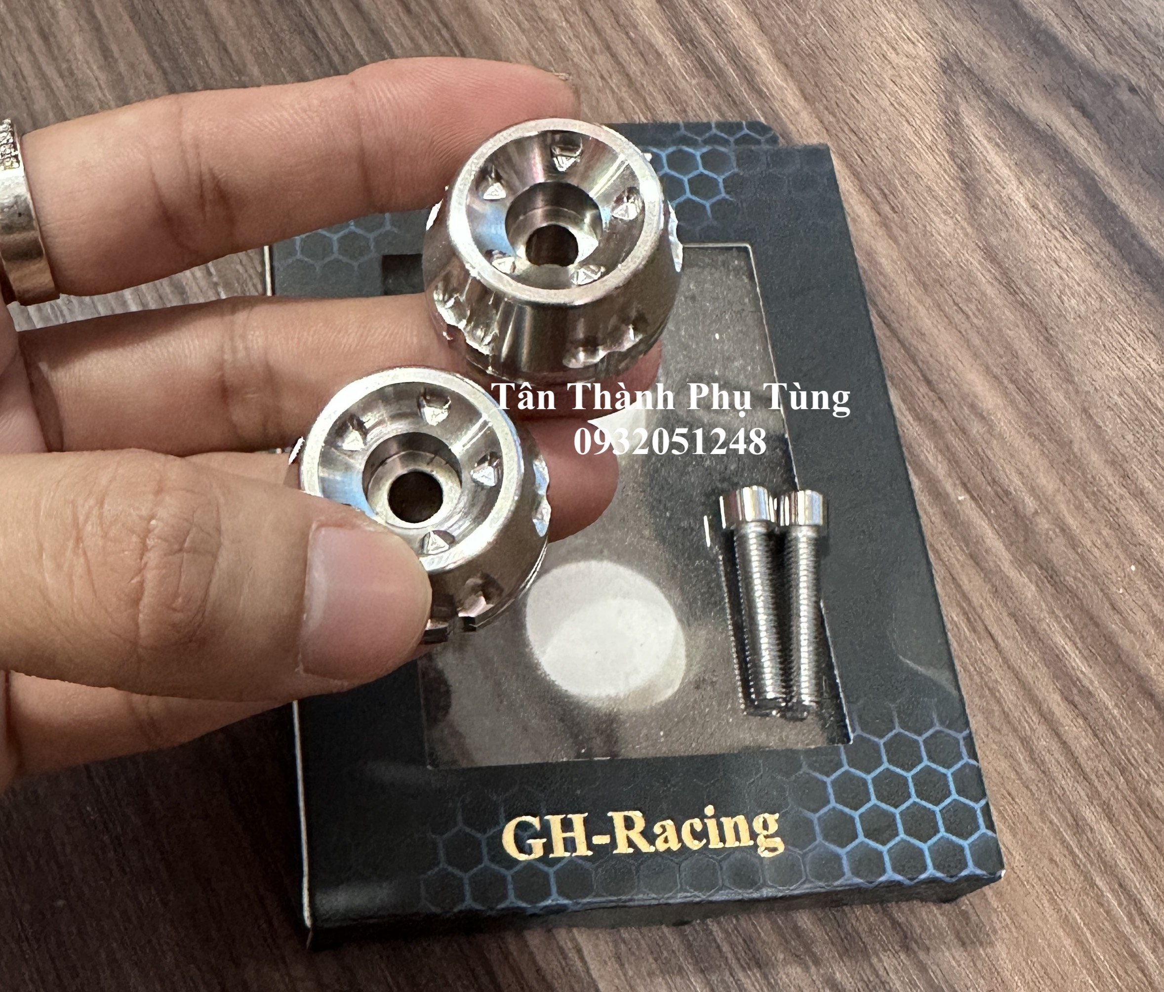 Gù Inox 304 GH-Racing - 1 cặp ( SQ1)