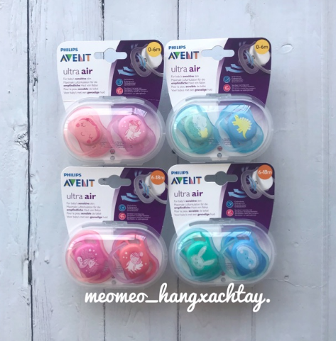 (Set 2 cái) TI GIẢ / TY GIẢ AVENT ULTRA AIR