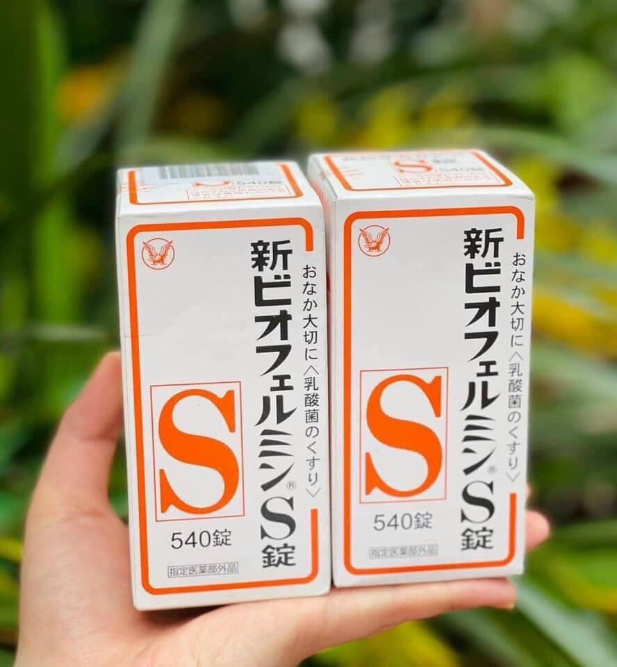 VIÊN UỐNG MEN TIÊU HÓA S BIOFERMIN NHẬT BẢN (HỌP 540 VIÊN)