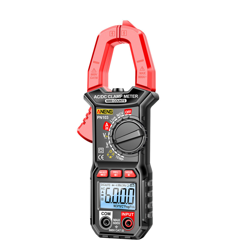 Shockley PN103 Đồng Hồ Kẹp Đo Điện Kỹ Thuật Số Autoranging TRMS AC/Điện Áp Một Chiều/Điện Dung Tần Số Liên Tục Dòng Điện NCVT Temp