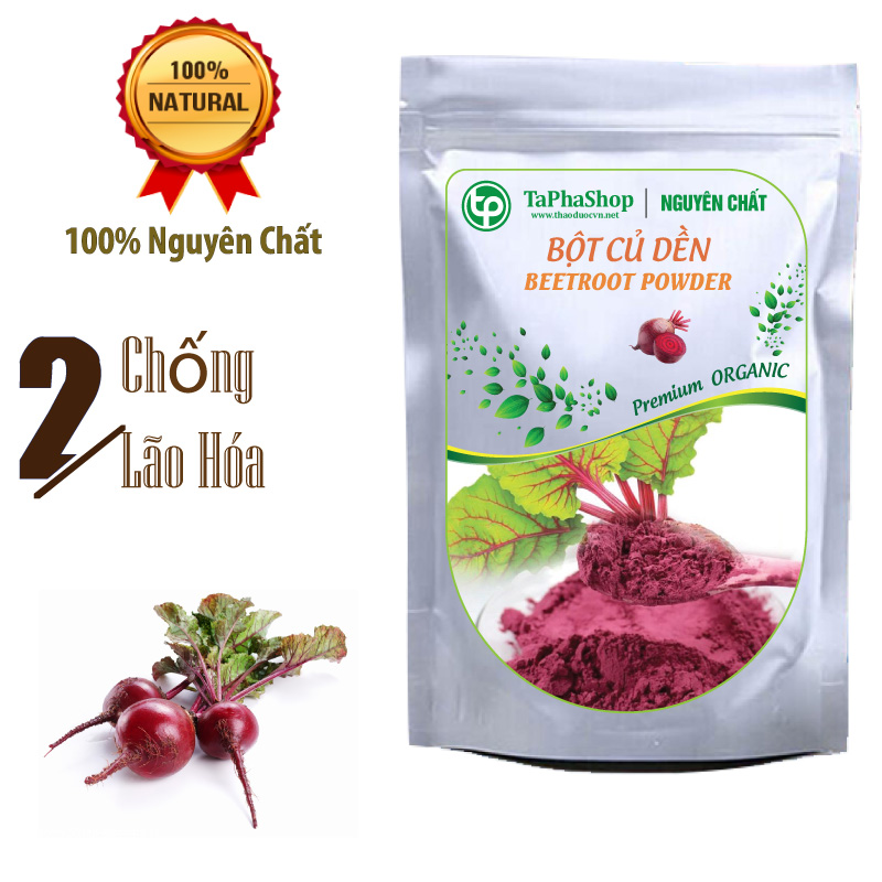 Bột củ dền đỏ nguyên chất Tấn Phát 200g