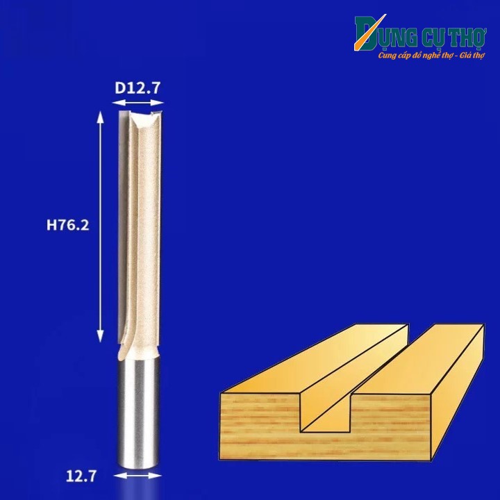 [Chính hãng] Mũi lấy nền dài không bi Tideway AC0103 cốt 12,7mm
