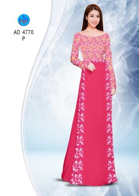 [HCM]Vải áo dài giả ren