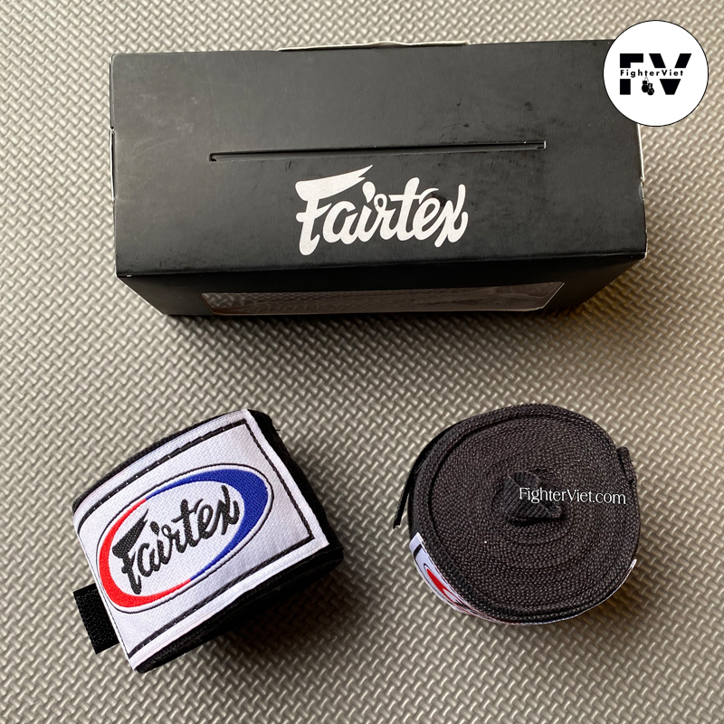 Băng Quấn Tay Handwraps Fairtex 4,5m Đen