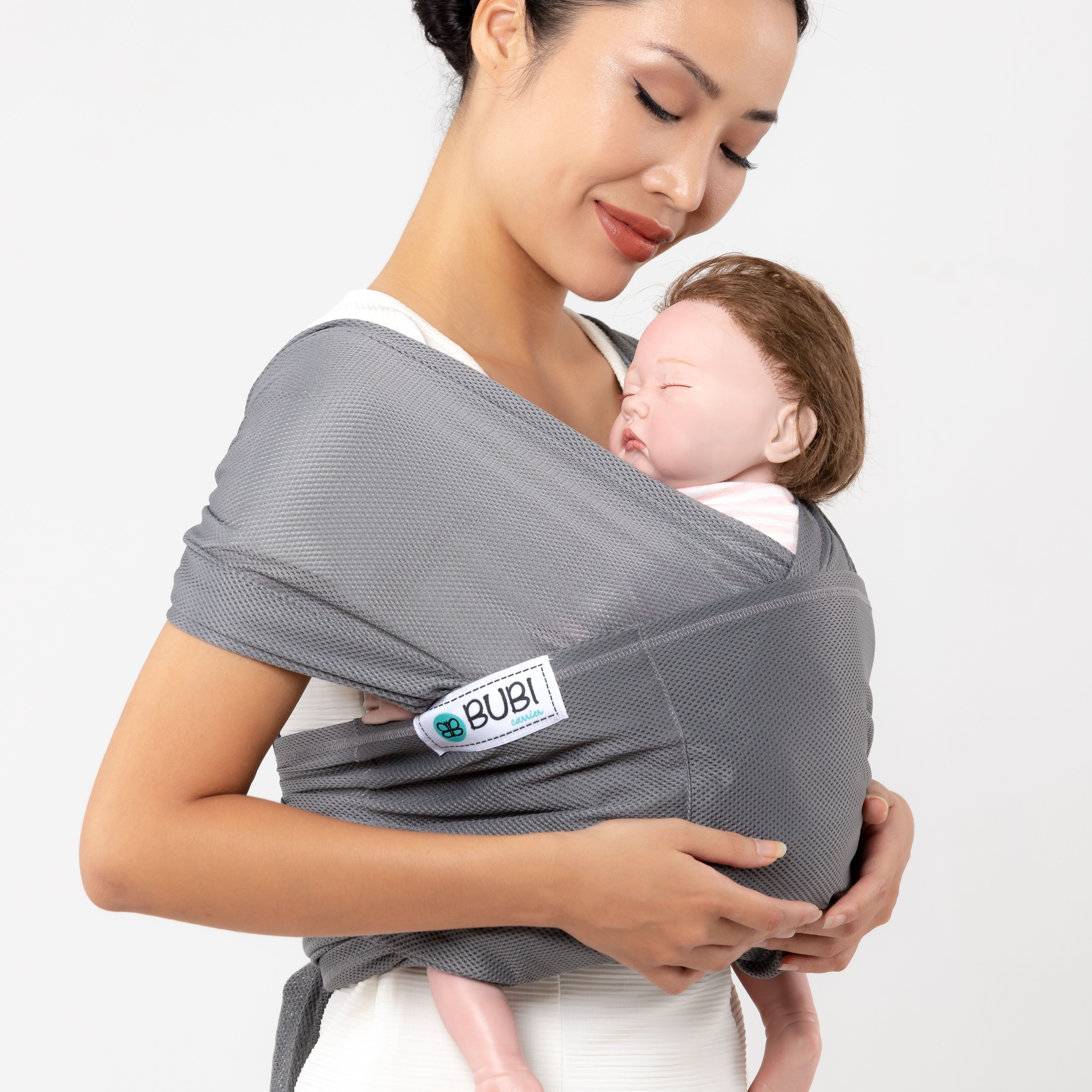 Địu vải BUBI Sling Gen 2 Lưới thoáng khí