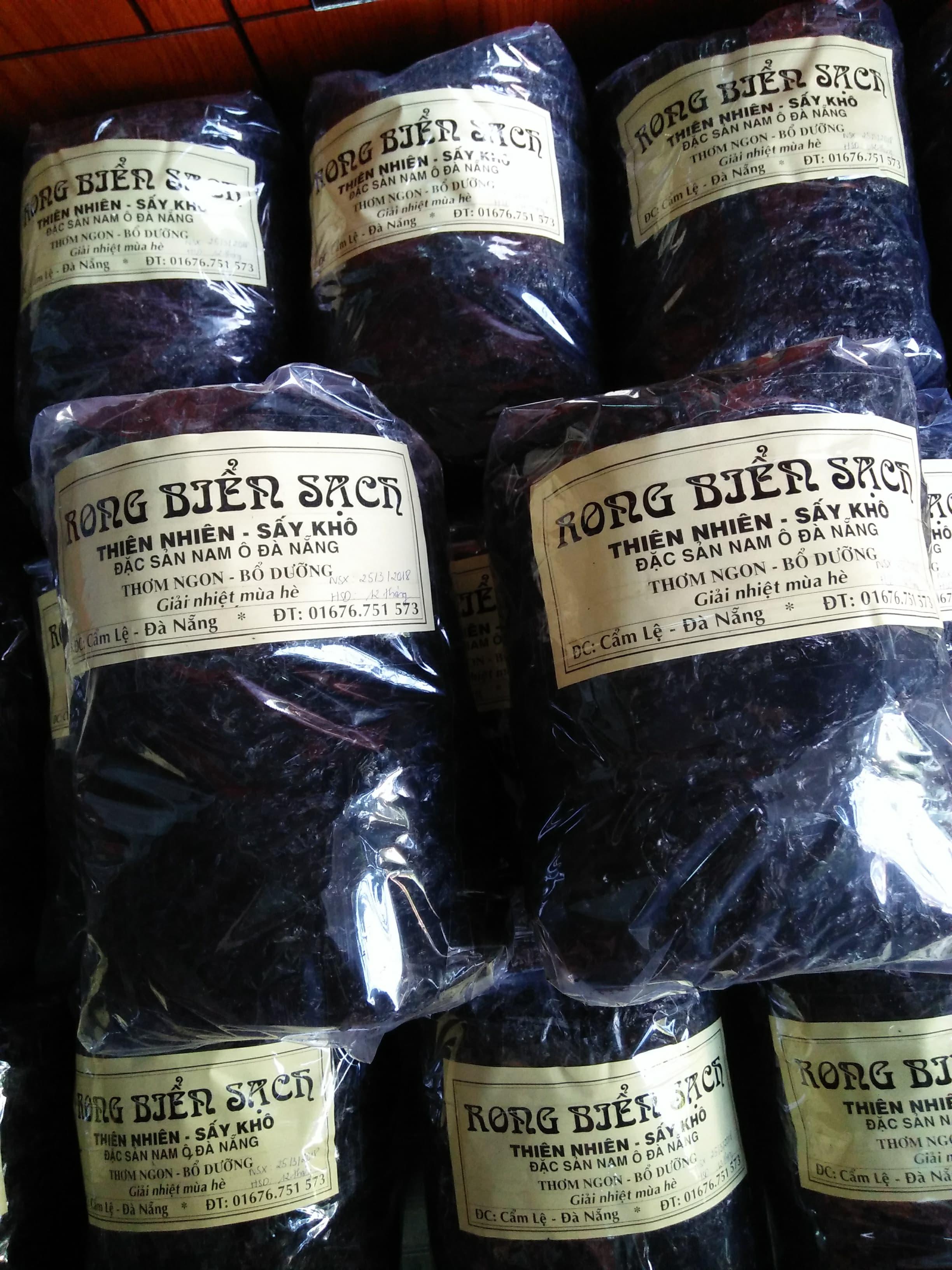 1KG RONG BIỂN KHÔ SẠCH NAM Ô ĐẶC SẢN ĐÀ NẴNG NGON