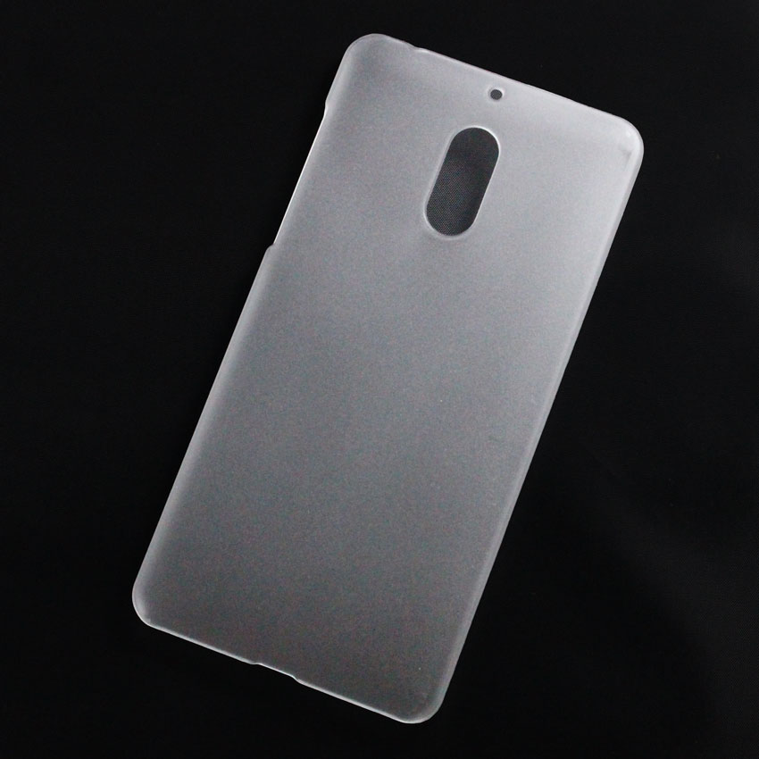 Ốp lưng cho Nokia 6 nhựa cứng nhám trong