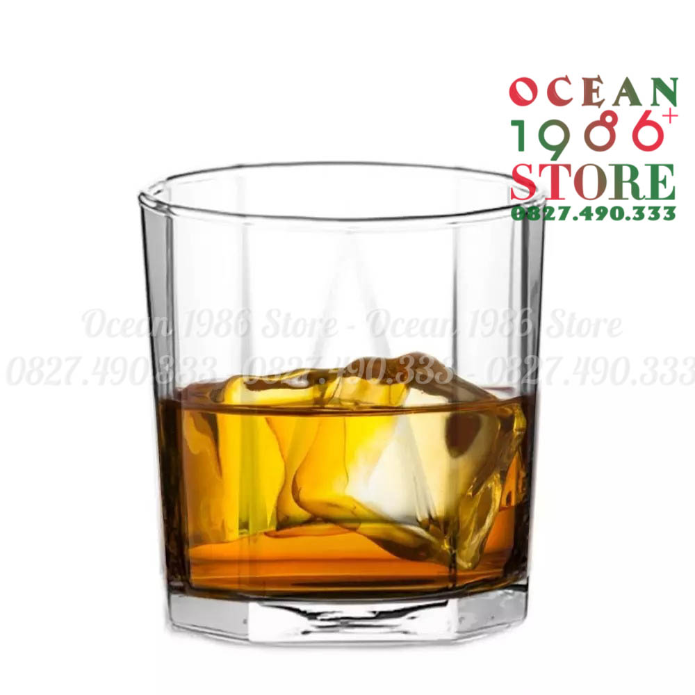 Bộ 6 Cốc Thủy Tinh Rock Pyramid Ocean – B02309 – 260ml
