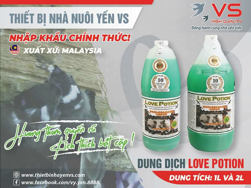 DUNG DỊCH KÍCH THÍCH BẮT CẶP LOVE POTION