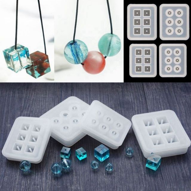 Khuôn Resin Hạt Charm Xỏ Dây - Trường Thịnh Sài Gòn