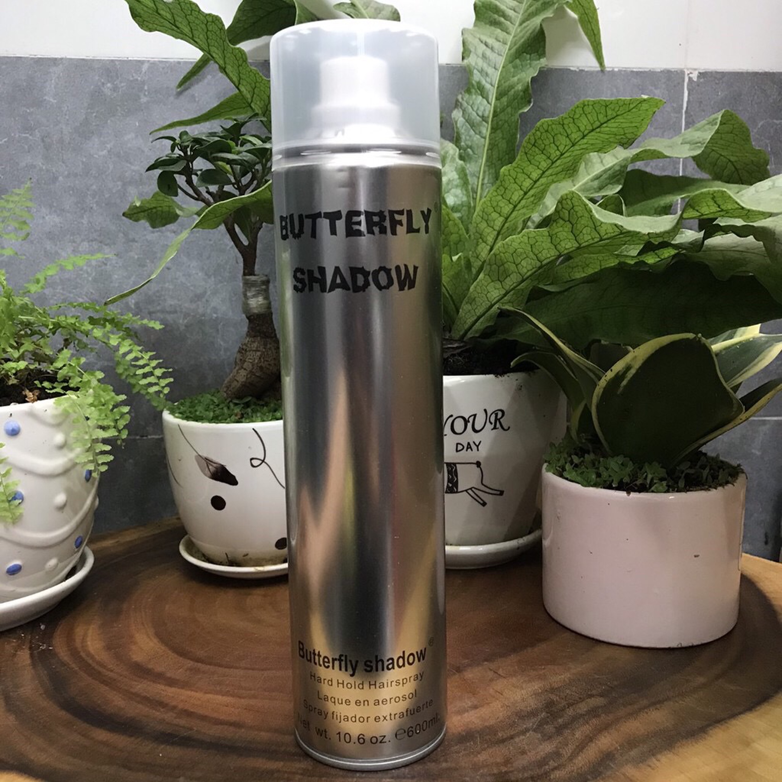 [HCM]Combo Gôm xịt tạo kiểu tóc Butterfly Shadow ( Chai 150ml+ 600ml)