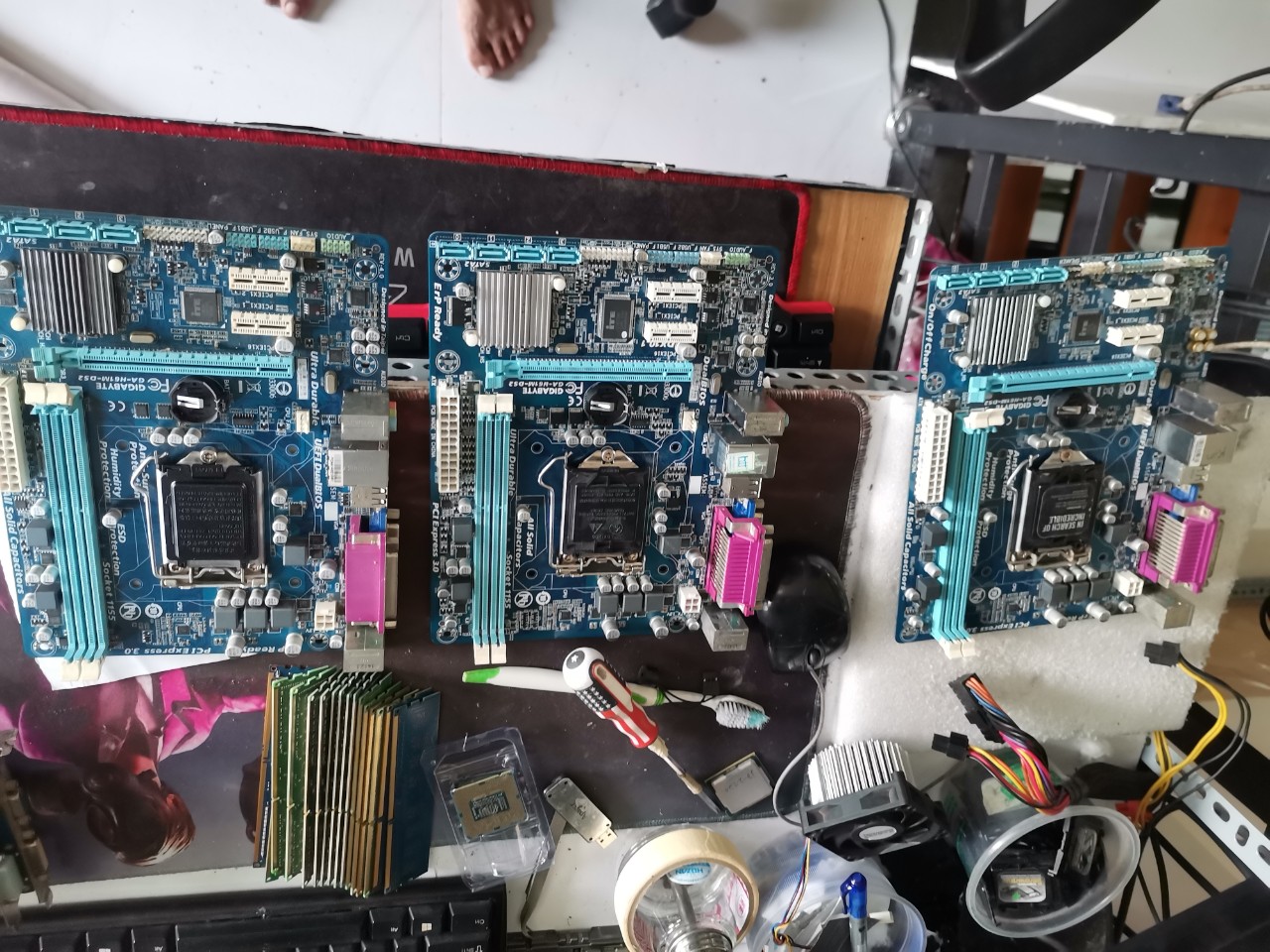 MAIN GIGABYTE H61M-DS2 REV 3.0 - 4.0 - 5.0