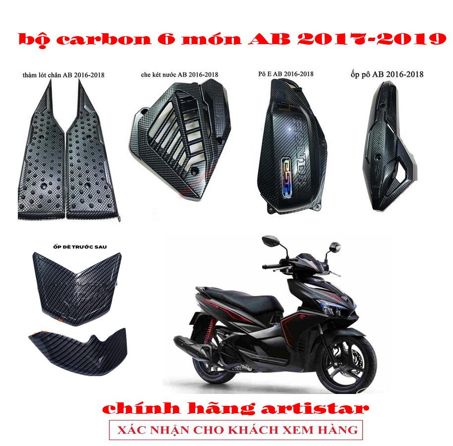 COMBO 6 MÓN CARBON CHO AIR BLADE 2016-2019 ( Y NHU HÌNH ĐẠI DIỆN)