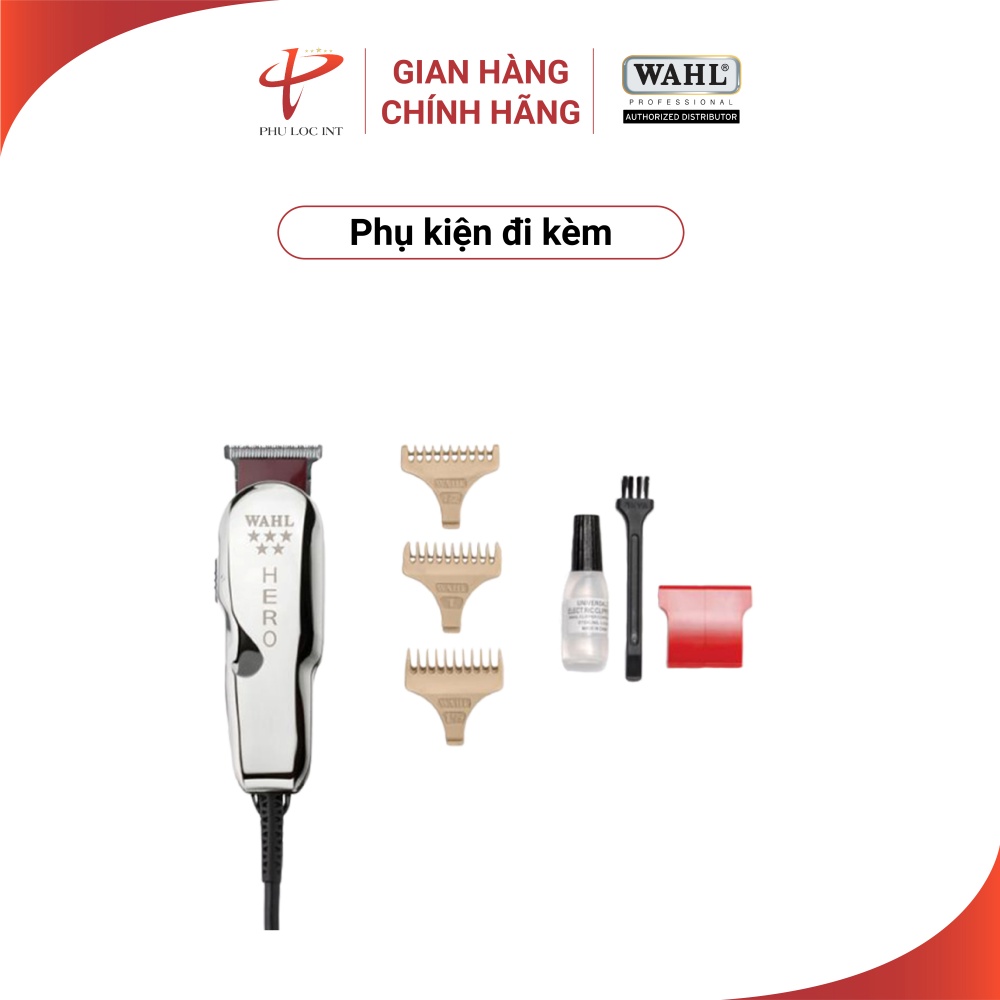 Tông đơ chấn viền WAHL HERO (chính hãng Phú Lộc Int phân phối)