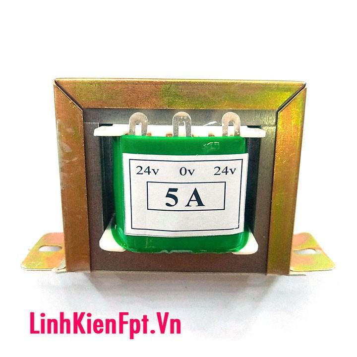 Biến Áp Đối Xứng 5A-24V Nguồn Đôi