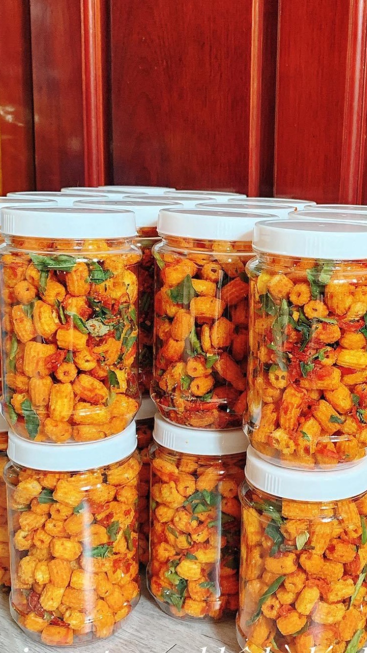 300g nui rim sate khô bò lá chanh