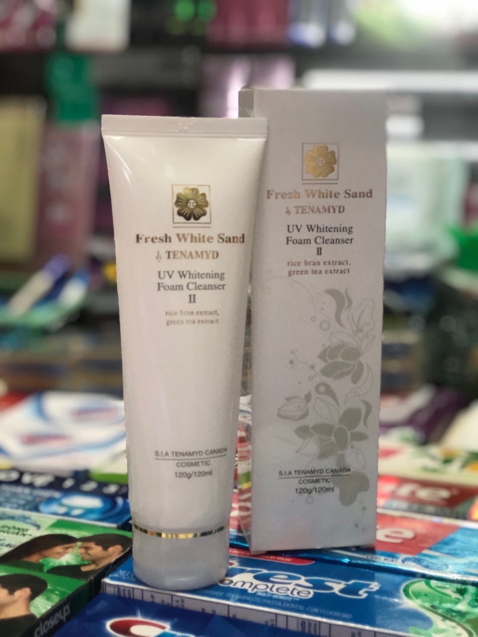 [HCM]SỮA RỬA MẶT TENAMYD CANADA FRESH WHITE SAND ( SỐ 1 & 2) 120g
