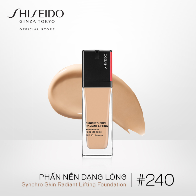 Phấn nền dạng lỏng Shiseido Synchro Skin Radiant Lifting Foundation 30ml