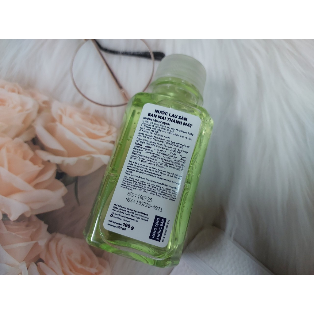 Nước lau sàn MaxKleen 100gr