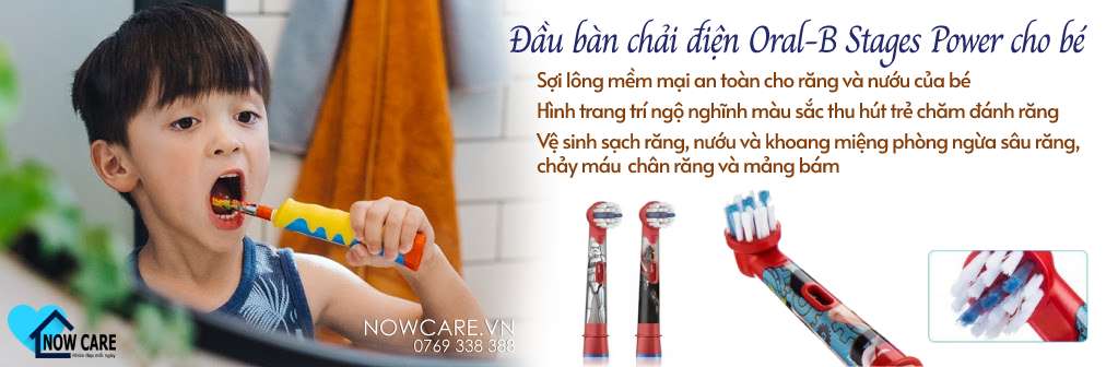 [HCM]Đầu Bàn Chải Điện Oral B Cross Action