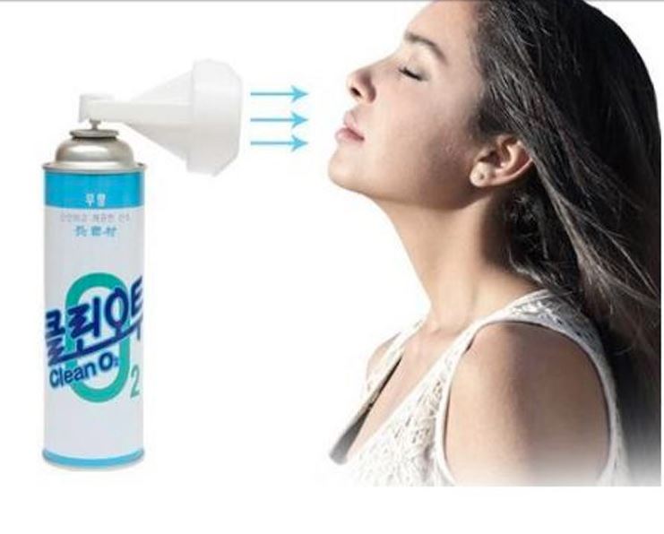 Bình khí oxy Hàn Quốc cầm tay Clean O2 816ml - BKO2