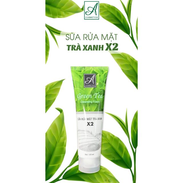 Sữa Rửa Mặt Trà Xanh A Cosmetics