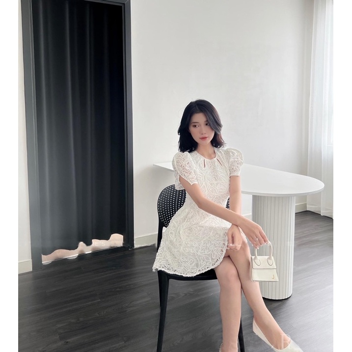 Đầm Rency lưới ren