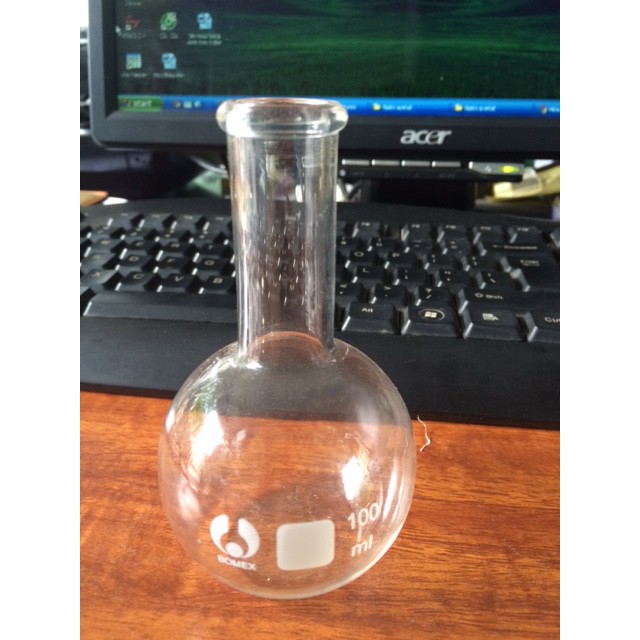 Bình cầu đáy bằng 100ml