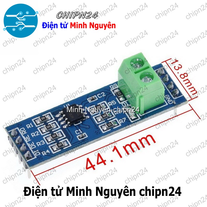 [1 cái] (E115) UART TTL to RS485 (MAX485) - HH000078