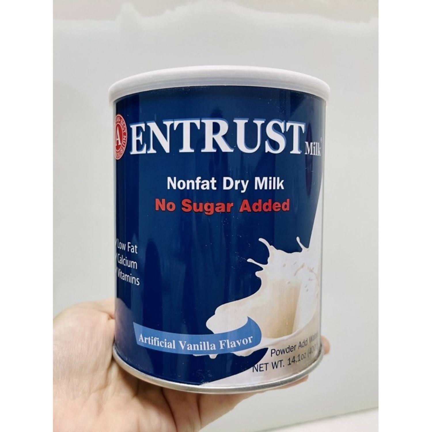 Sữa bột dành cho người tiểu đường ENTRUST USA 400g