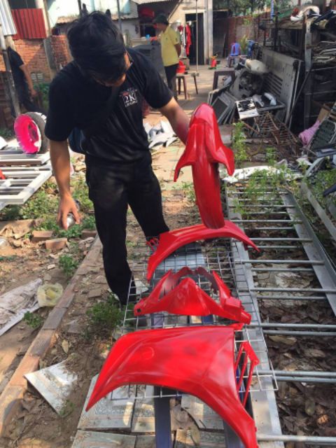 SƠN SAMURAI SƠN XỊT MÀU ĐỎ ĐẬM NỔI BẬT 15/23