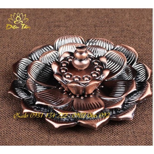 (Chọn mẫu) - Đế Sen Cắm Hương, Đốt Nhang Cây, Hương Vòng, Trầm Nụ đồ thờ cúng