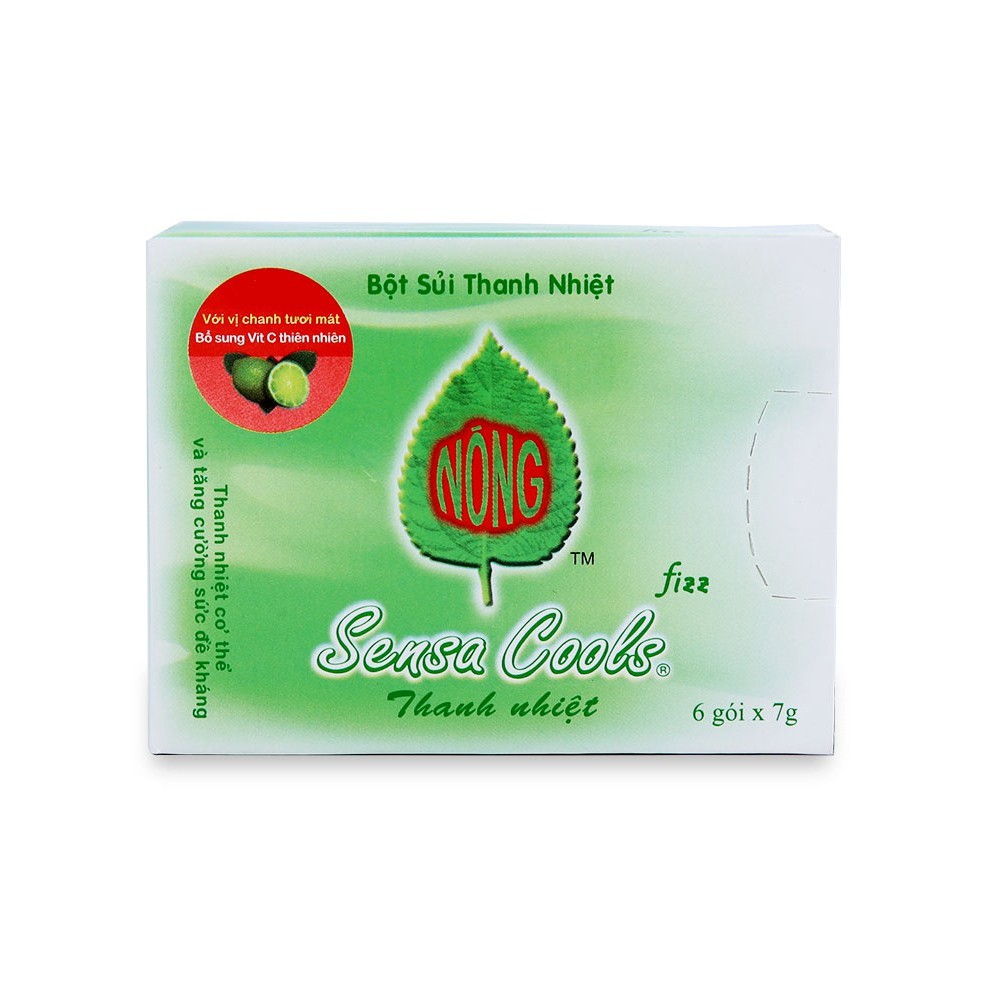 [HCM]SENSA COOLS FIZZ - Bột sủi thanh nhiệt [Sensacool]