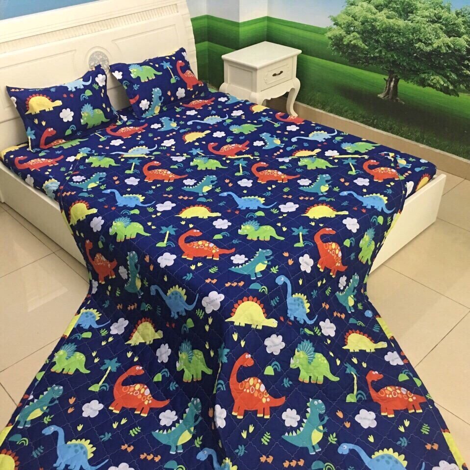 Set 3 Món Ga Gối Rừng Khủng Long